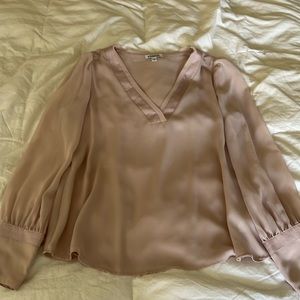 Barely worn pink blouse
